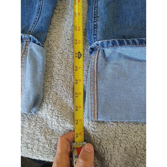 Tinseltown Wide Leg Cuff Bottom Jeans Sz 5 Y2K Boho Grunge Skater Loganlook - Picture 5 of 8